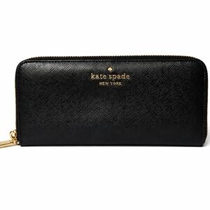 Kate Spade New York Black Zip-Around Continental Wallet
